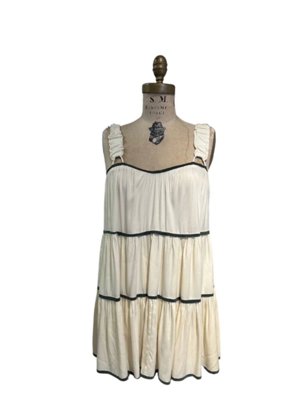 Sancia Cream Dress, Small